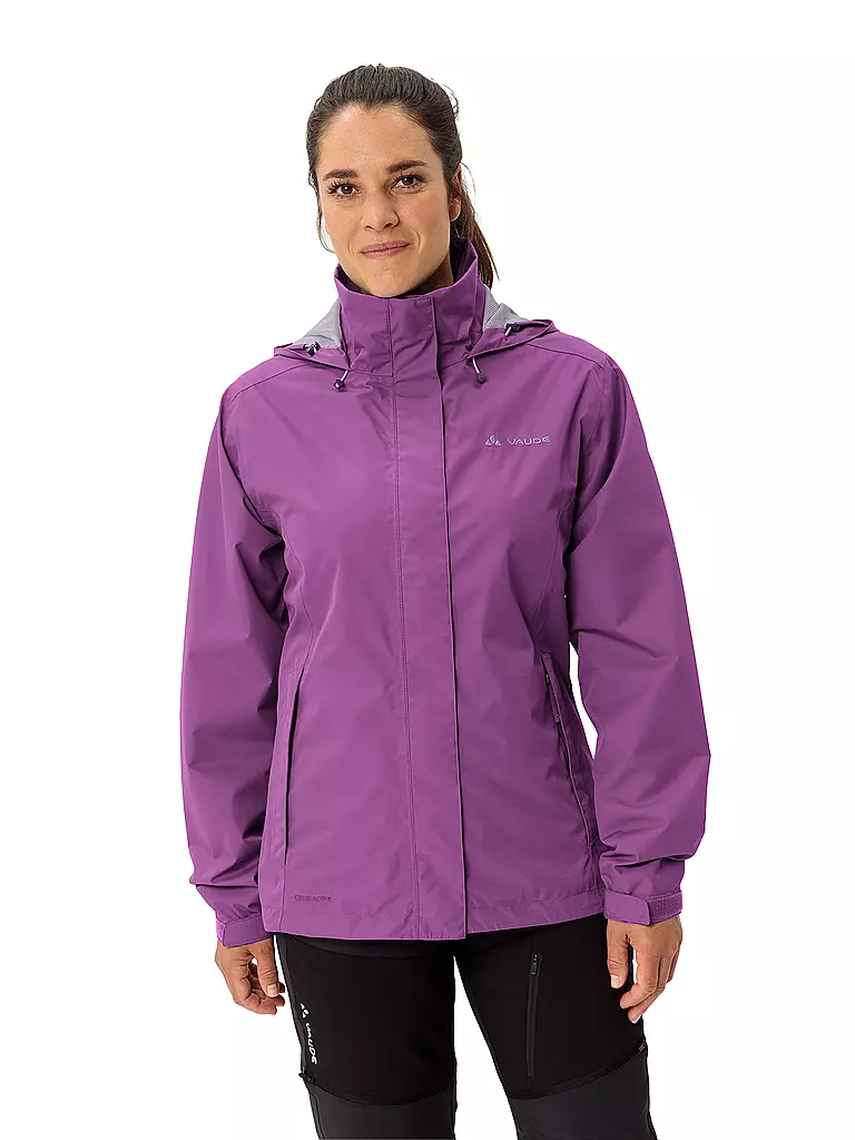 VAUDE | Chaqueta de lluvia para mujer Escape Light | Lila