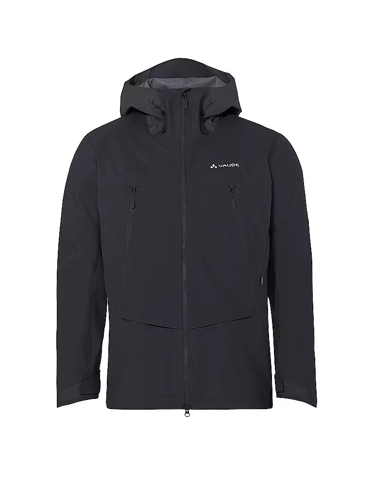 VAUDE | Chaqueta de senderismo para hombre Croz Alpine 3L Hoodie | Negro