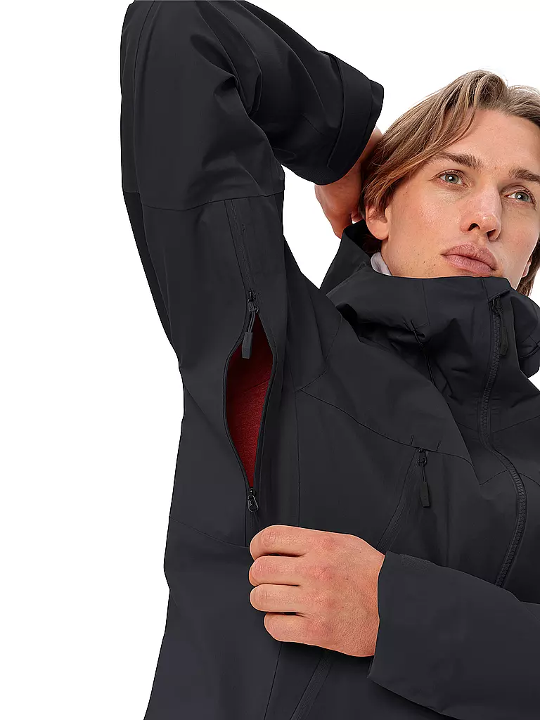 VAUDE | Chaqueta de senderismo para hombre Croz Alpine 3L Hoodie |