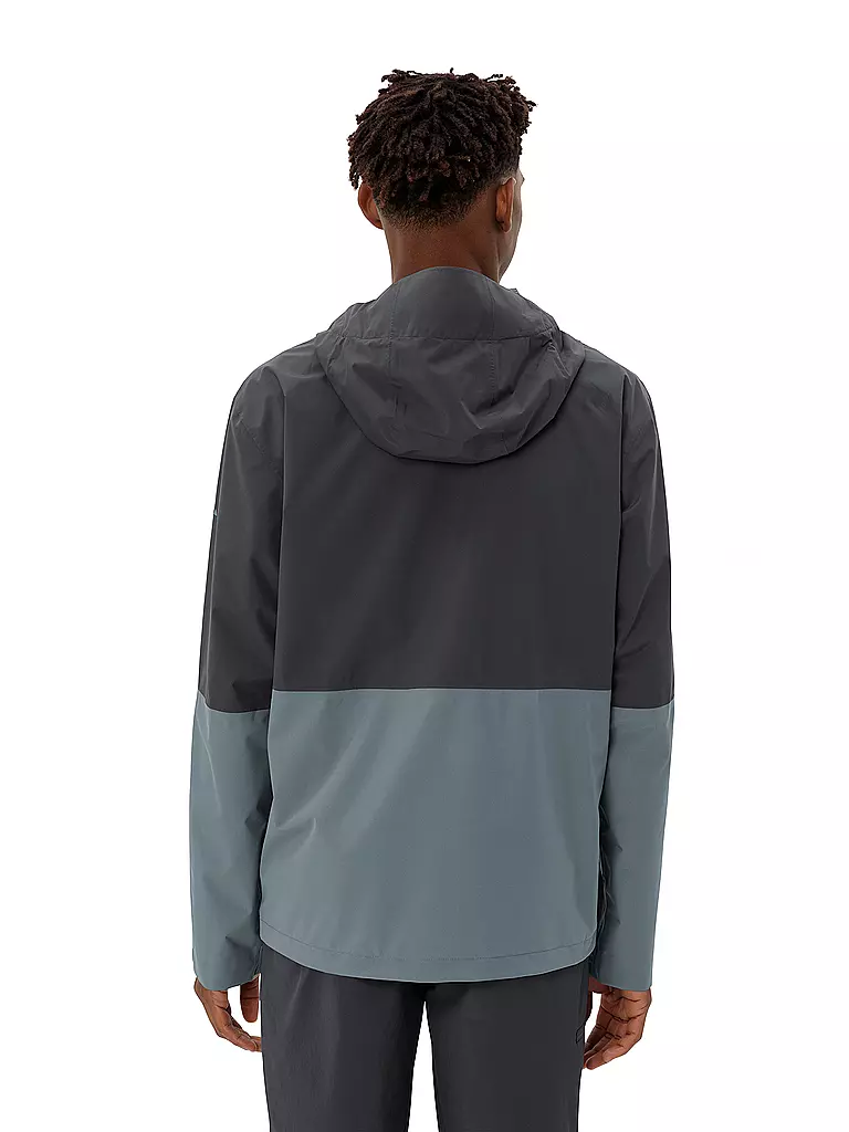 VAUDE | Chaqueta de senderismo para hombre Neyland 2.5L con capucha | Negro