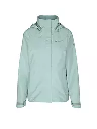 VAUDE | Chaqueta de senderismo para mujer Amiata 2L con capucha | Verde claro