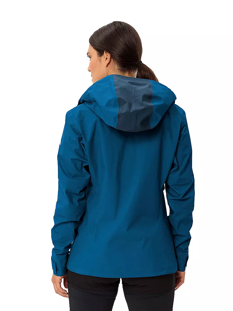 VAUDE | Chaqueta de senderismo para mujer Croz Alpine 3L Hoodie |