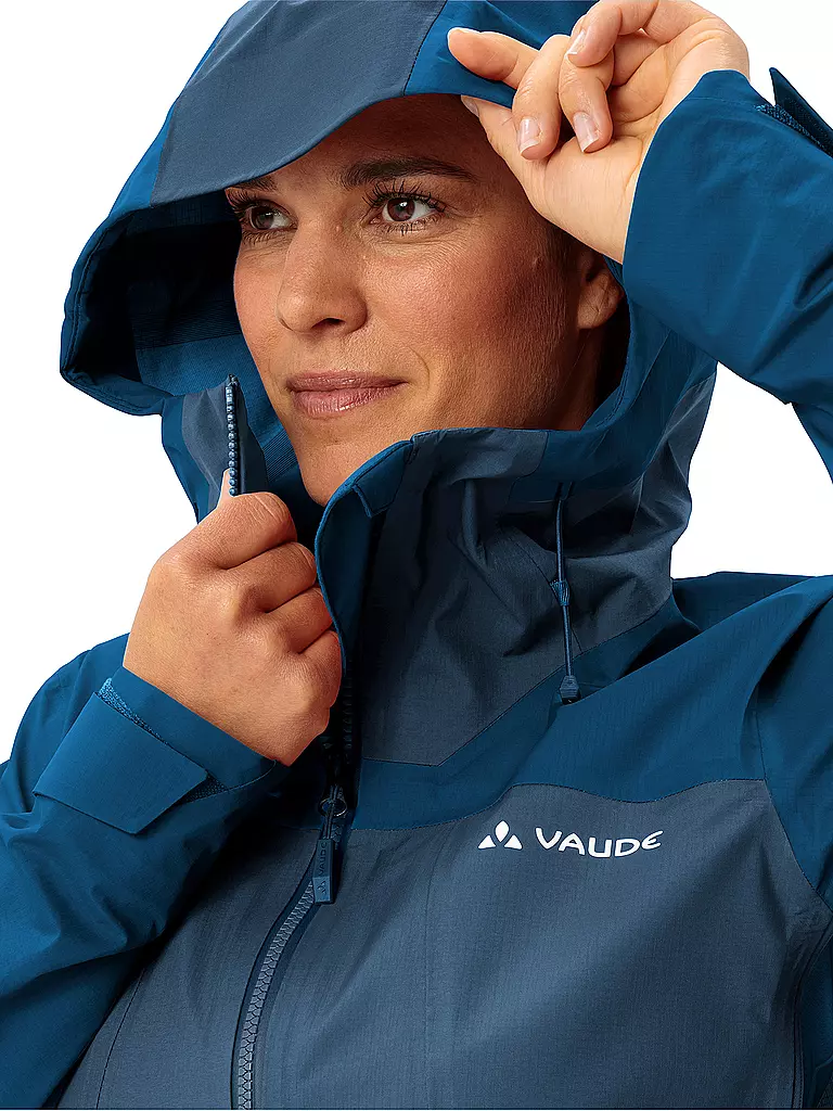 VAUDE | Chaqueta de senderismo para mujer Croz Alpine 3L Hoodie |