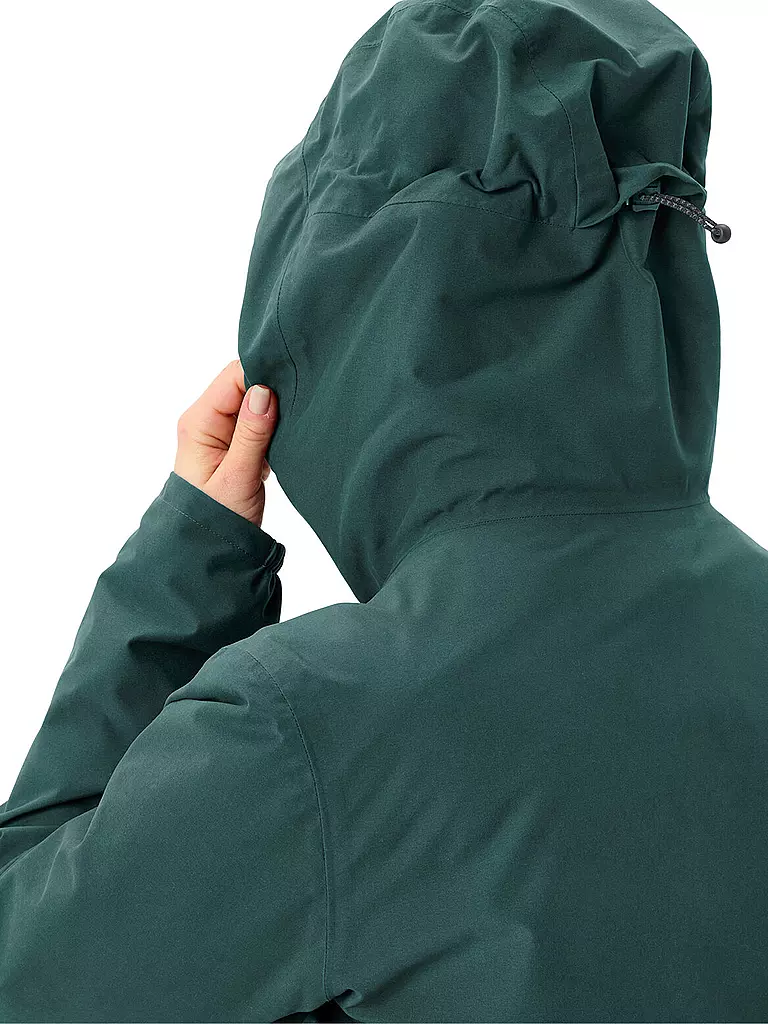 VAUDE | Chaqueta de senderismo para mujer Mineo 3in1 con capucha |