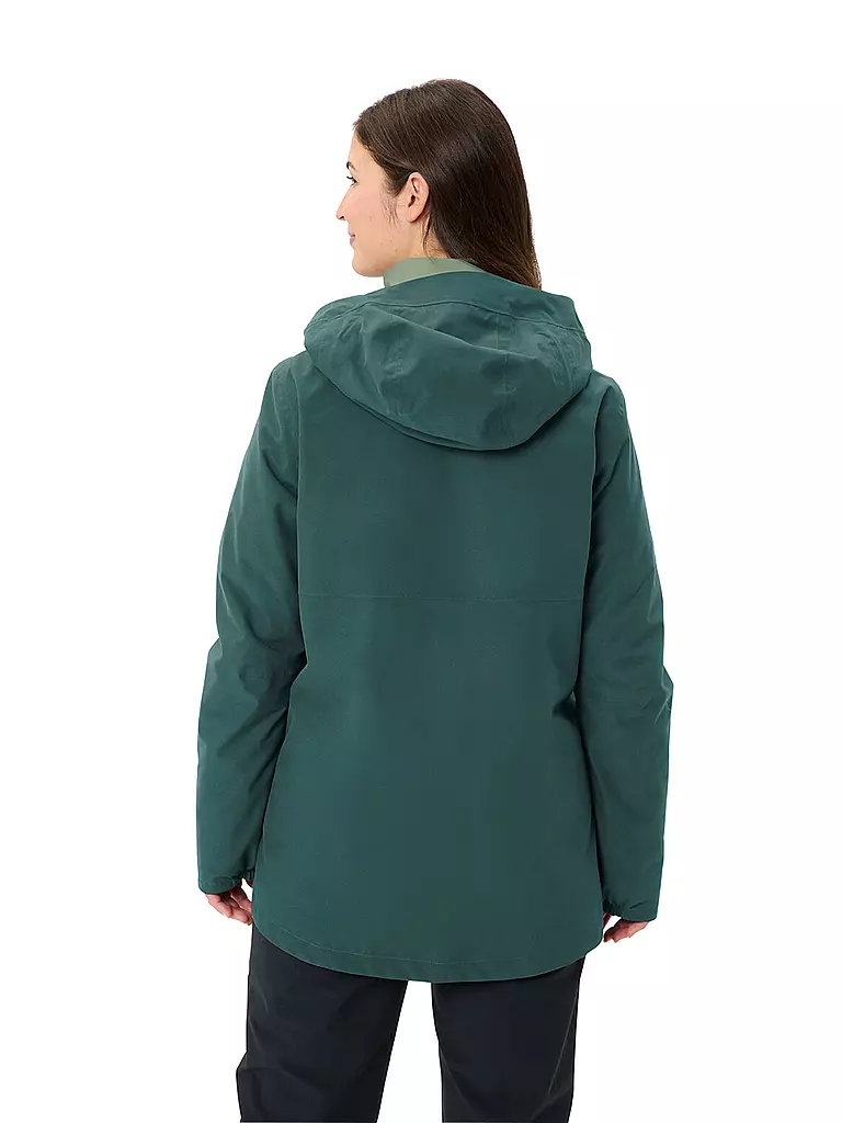 VAUDE | Chaqueta de senderismo para mujer Mineo 3in1 con capucha |