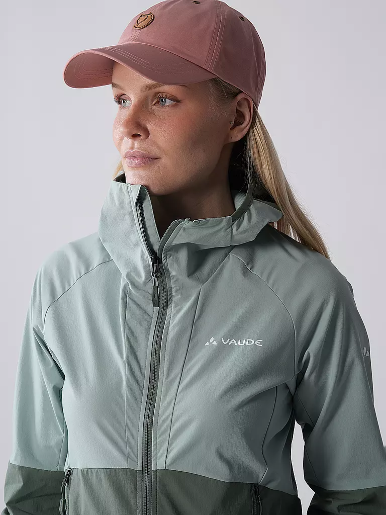 VAUDE | Chaqueta de senderismo Tekoa para mujer | Verde claro