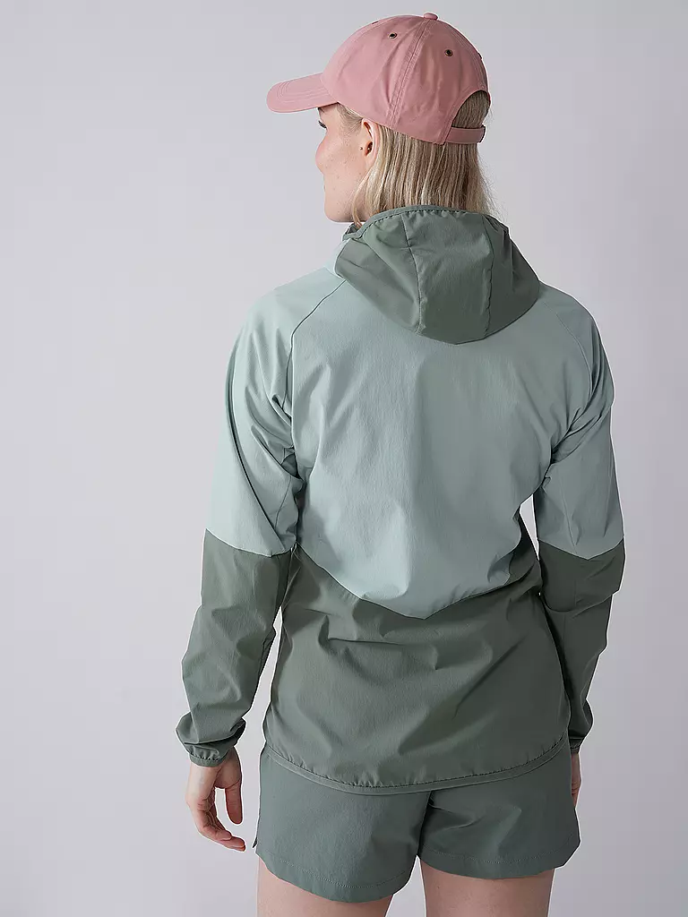 VAUDE | Chaqueta de senderismo Tekoa para mujer | Verde claro