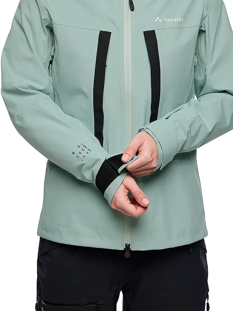 VAUDE | Chaqueta de touring para mujer Monviso 2,5L con capucha |