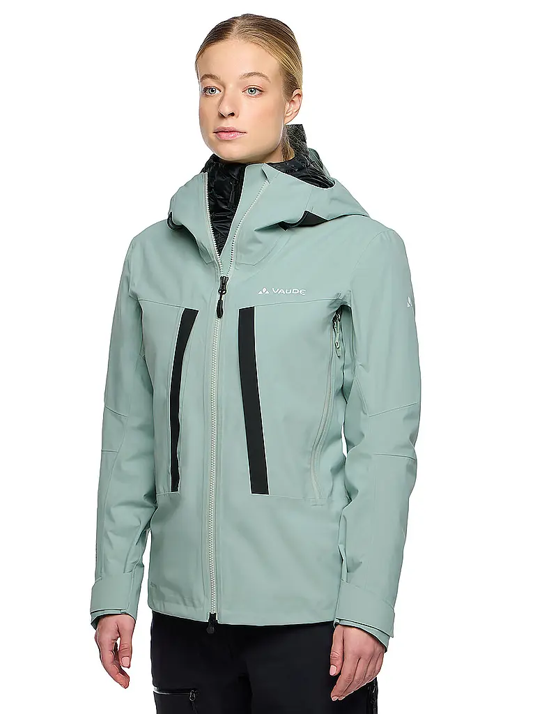 VAUDE | Chaqueta de touring para mujer Monviso 2,5L con capucha |