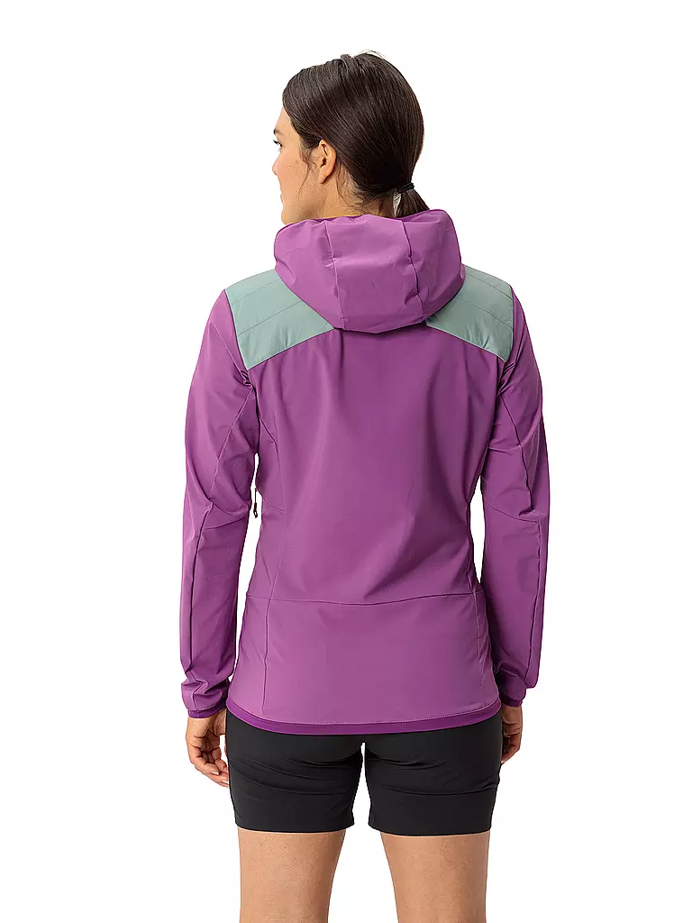VAUDE | Chaqueta híbrida Brenva con capucha para mujer |