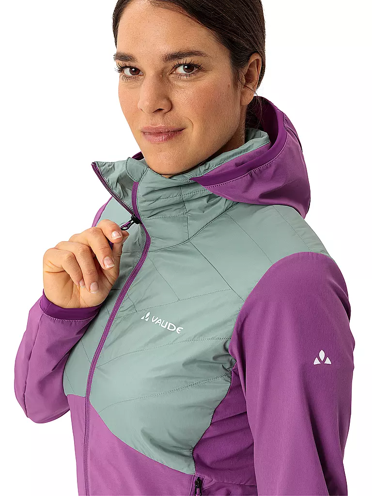 VAUDE | Chaqueta híbrida Brenva con capucha para mujer |