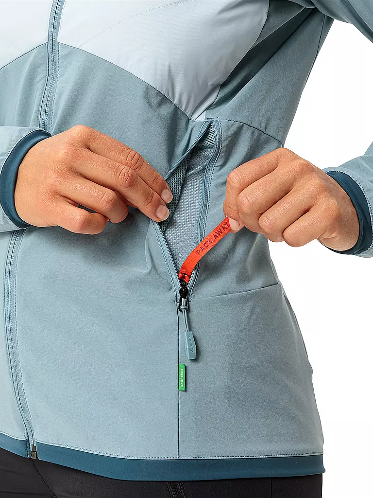 VAUDE | Chaqueta híbrida Brenva Hoodie para mujer |