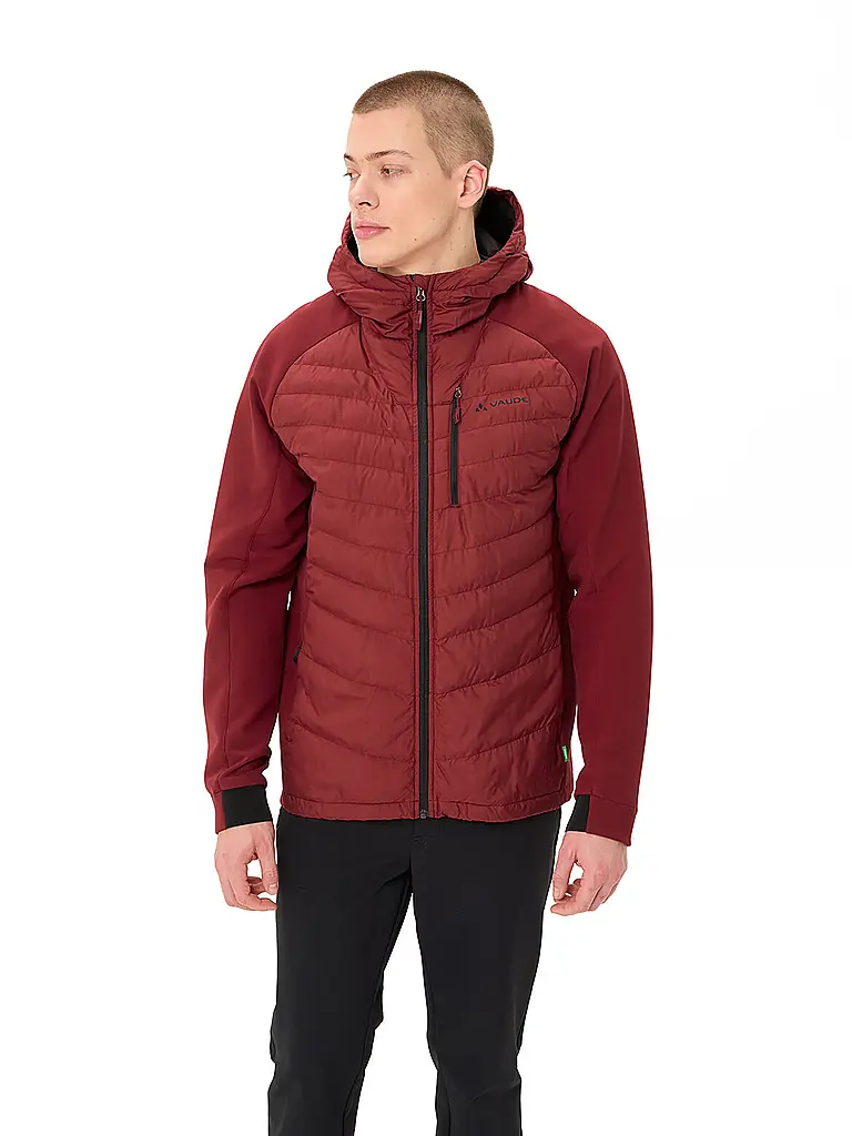 VAUDE | Chaqueta híbrida para hombre Elope con capucha | 