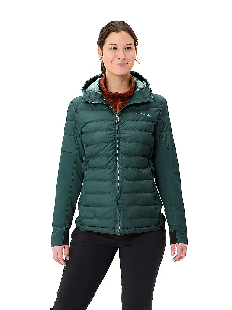 VAUDE | Chaqueta híbrida para mujer Elope Thermo Hoodie | 
