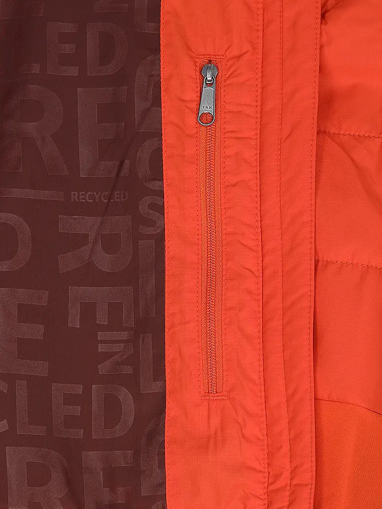 VAUDE | Chaqueta híbrida para mujer Elope Thermo Hoodie | Rojo