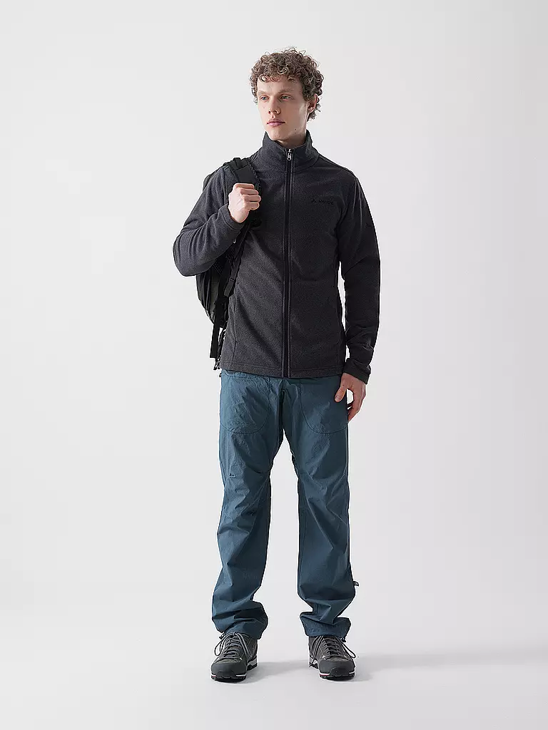VAUDE | Chaqueta polar Bernardo para hombre | Negro