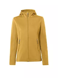 VAUDE | Chaqueta polar con capucha Idris para mujer | Oro