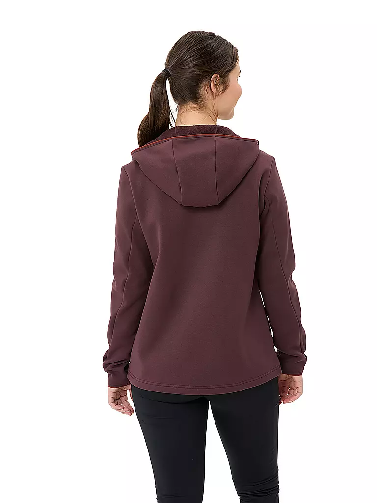 VAUDE | Chaqueta polar con capucha Idris para mujer | 