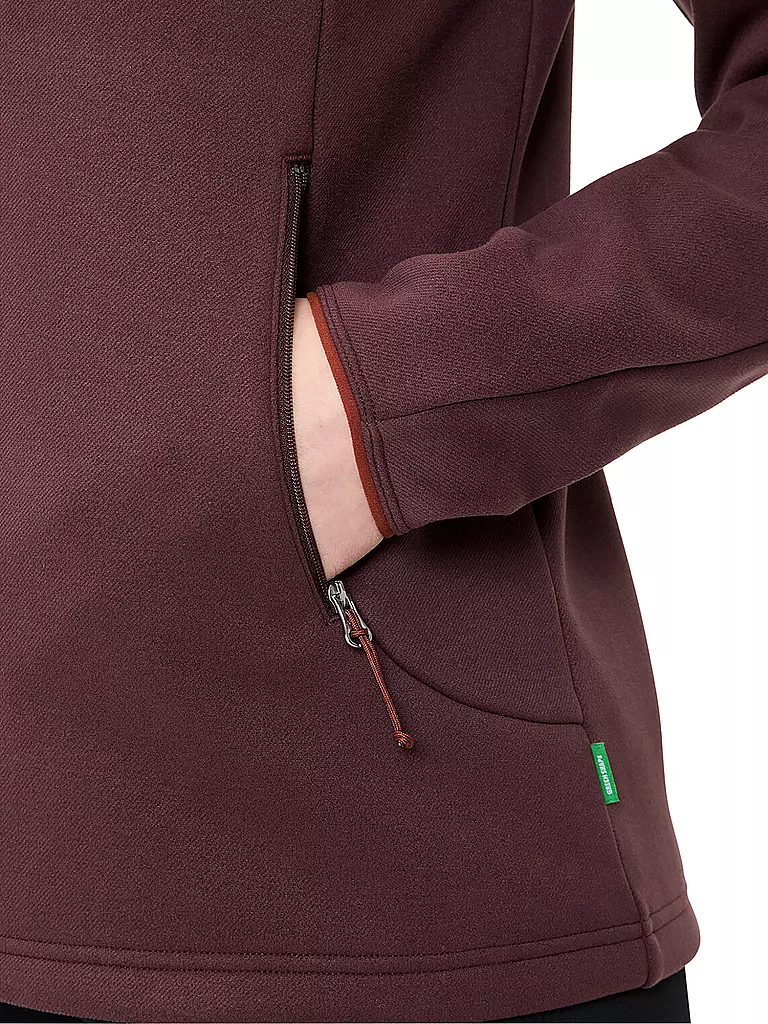 VAUDE | Chaqueta polar con capucha Idris para mujer | 