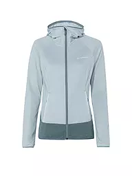 VAUDE | Chaqueta polar con capucha Tekoa II para mujer | Azul claro