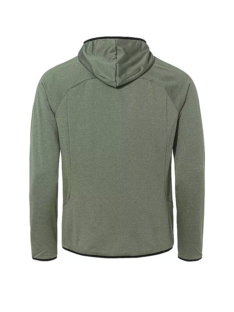 VAUDE | Chaqueta polar con capucha Tekoa para hombre | Oliva