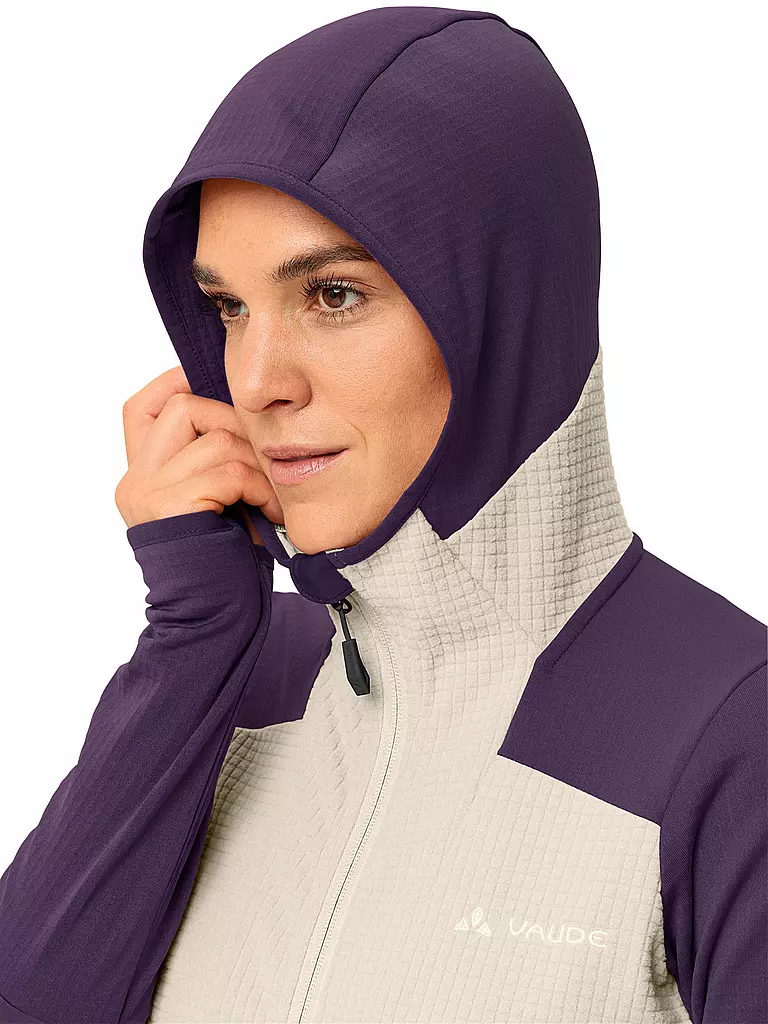 VAUDE | Chaqueta polar de touring para mujer Monviso Grid Fleece |