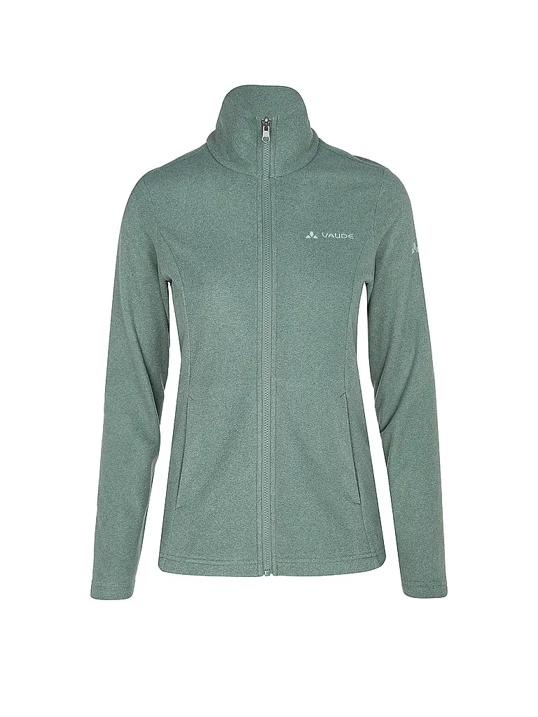 VAUDE | Chaqueta polar Dina para mujer | Verde claro
