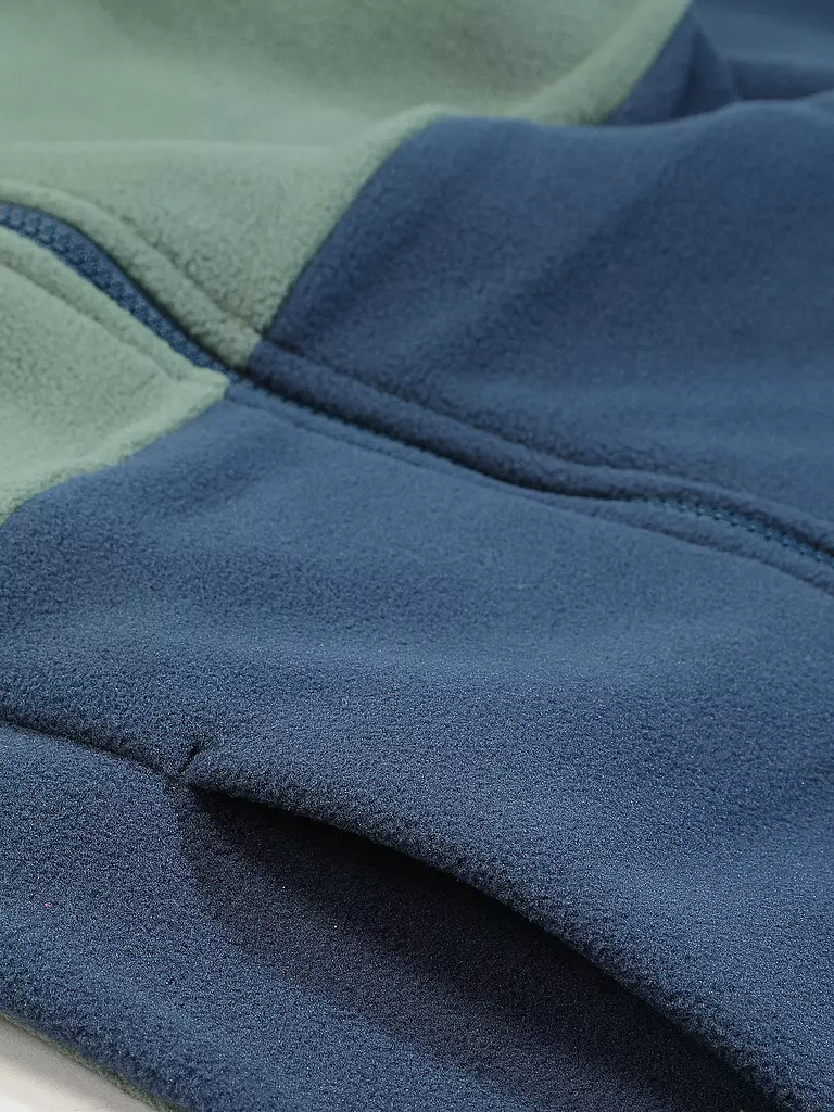 VAUDE | Chaqueta polar infantil Pulex II con capucha | Verde oscuro