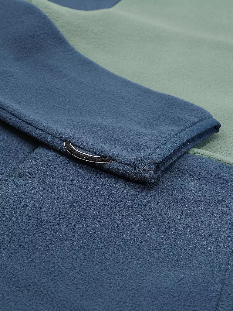 VAUDE | Chaqueta polar infantil Pulex II con capucha | Verde oscuro