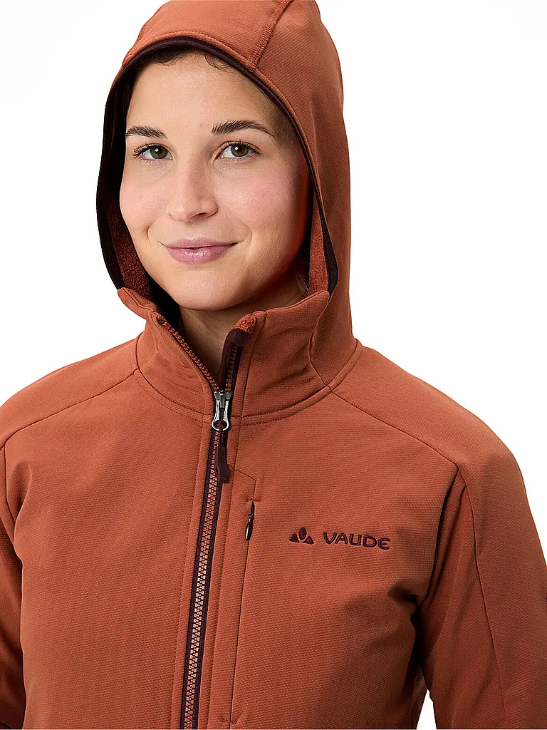 VAUDE | Chaqueta polar para mujer Elope Stormfleecec con capucha |