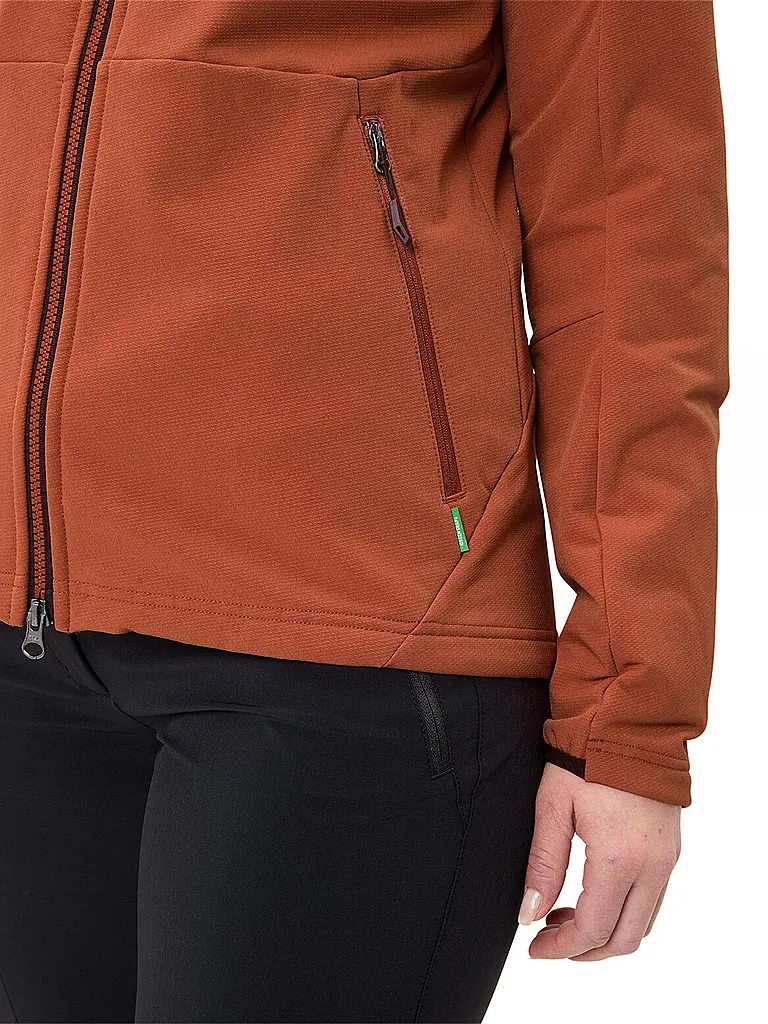 VAUDE | Chaqueta polar para mujer Elope Stormfleecec con capucha |