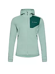 VAUDE | Chaqueta polar para mujer Monviso III con capucha | Verde claro