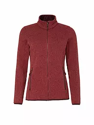 VAUDE | Chaqueta polar para mujer Rienza IV | Rojo oscuro