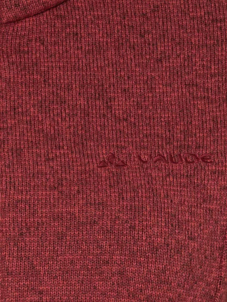 VAUDE | Chaqueta polar para mujer Rienza IV | Rojo oscuro