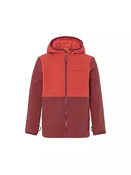VAUDE | Chaqueta polar para niños Pulex II con capucha | Rojo
