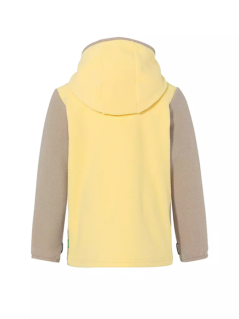 VAUDE | Chaqueta polar para niños Pulex II con capucha | Amarillo
