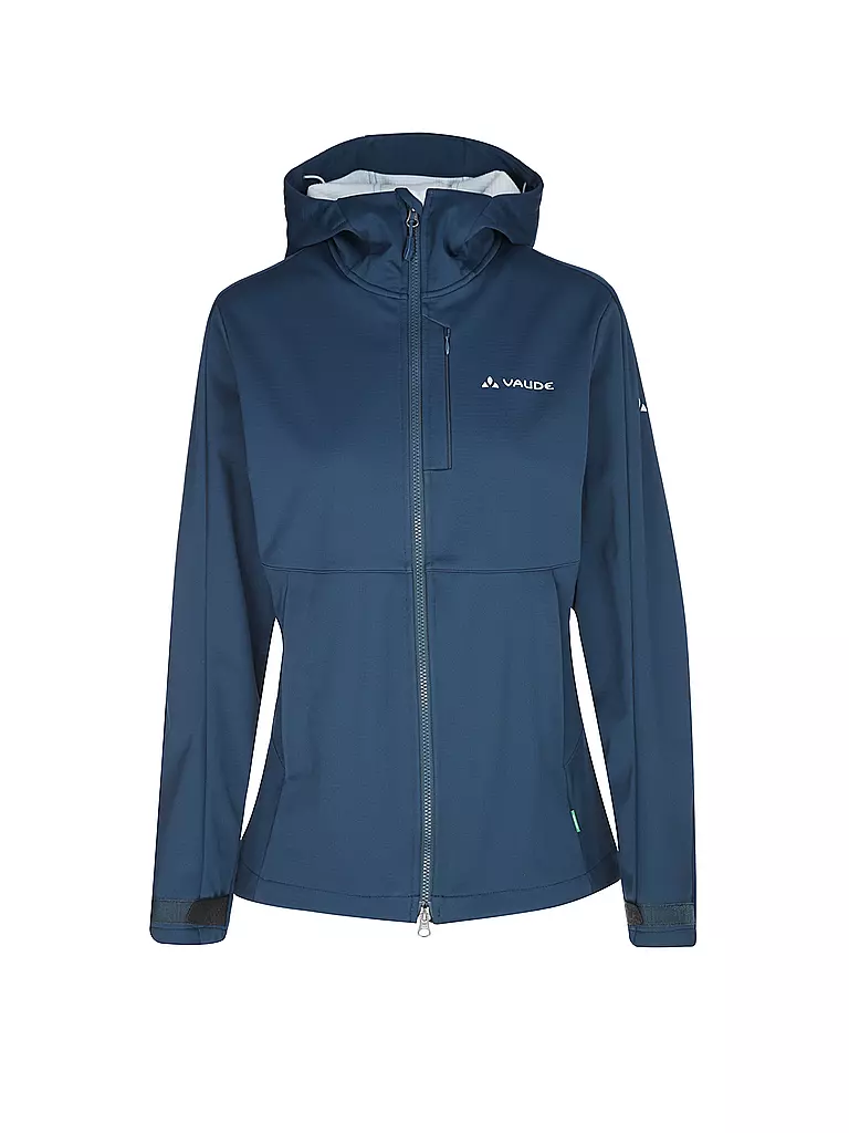 VAUDE | Chaqueta softshell Elope ll para mujer | Azul oscuro