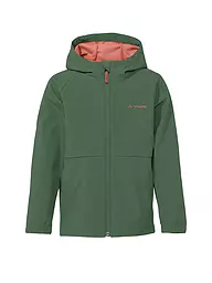 VAUDE | Chaqueta softshell infantil Kinich | Verde oscuro