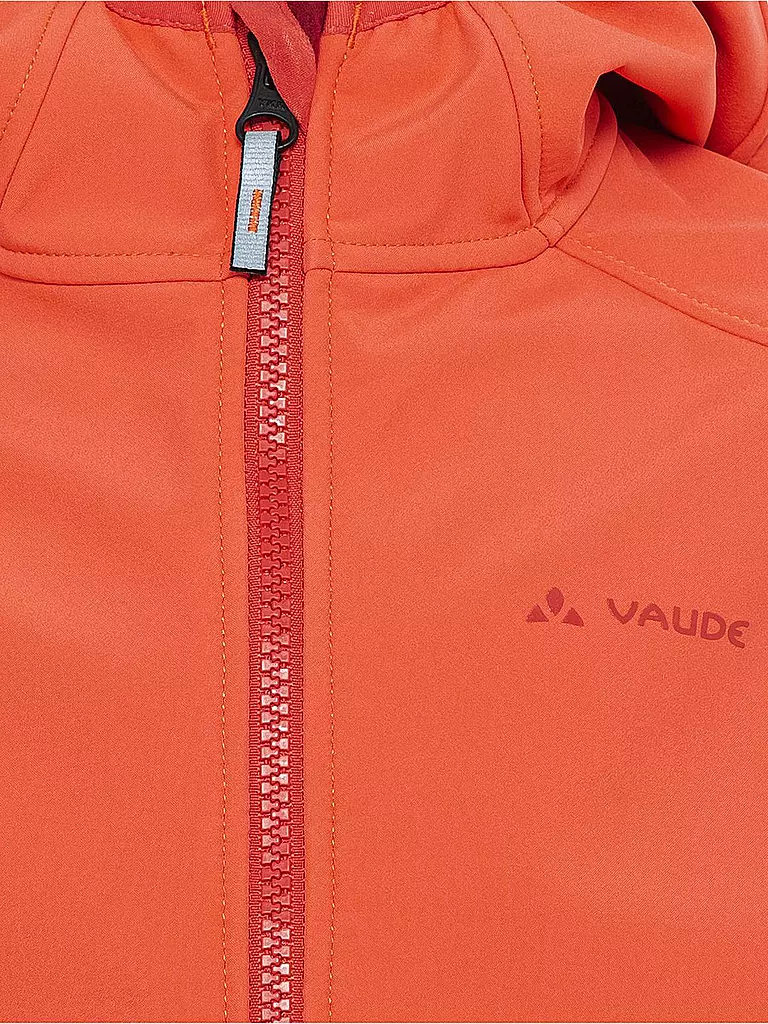 VAUDE | Chaqueta softshell infantil Rondane | Coral