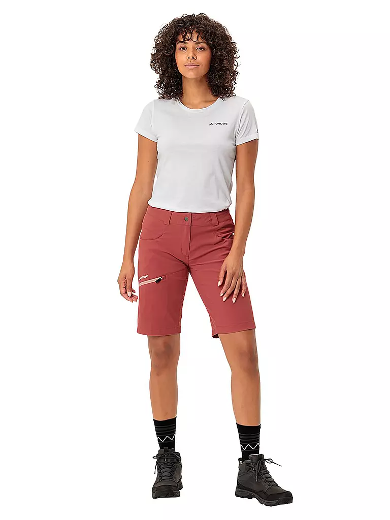 VAUDE | Damen Bermuda Skarvan | Naranja