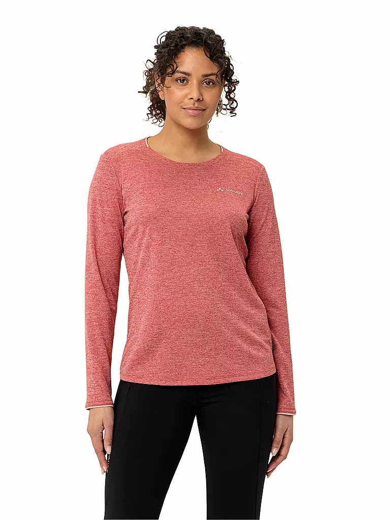 VAUDE | Damen Funktionsshirt Essential  | Rojo oscuro