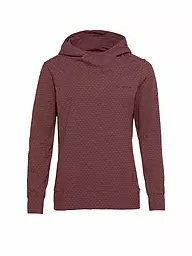 VAUDE | Damen Hoodie Tuenno | Rojo oscuro