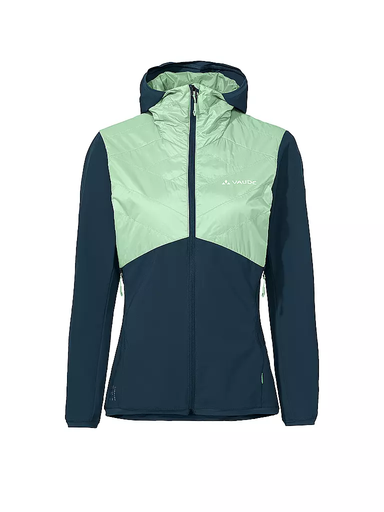 VAUDE | Damen Hybridjacke Brenva Hoodie | Azul oscuro