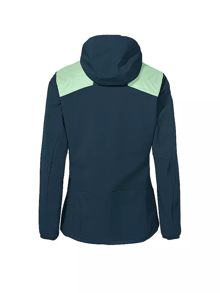 VAUDE | Damen Hybridjacke Brenva Hoodie | Azul oscuro