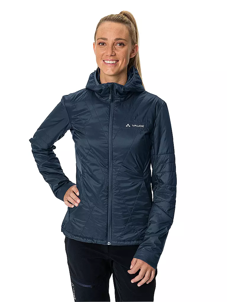 VAUDE | Damen Isolationsjacke Freney V Hoodie | Azul oscuro