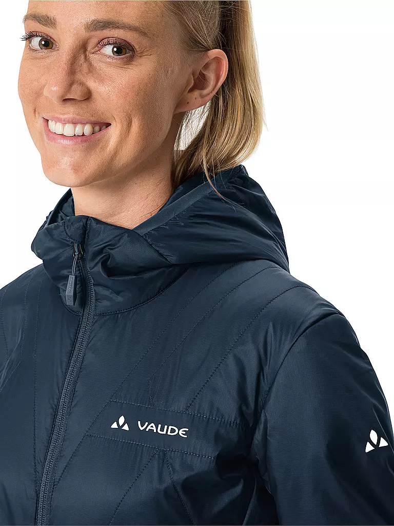 VAUDE | Damen Isolationsjacke Freney V Hoodie | Azul oscuro