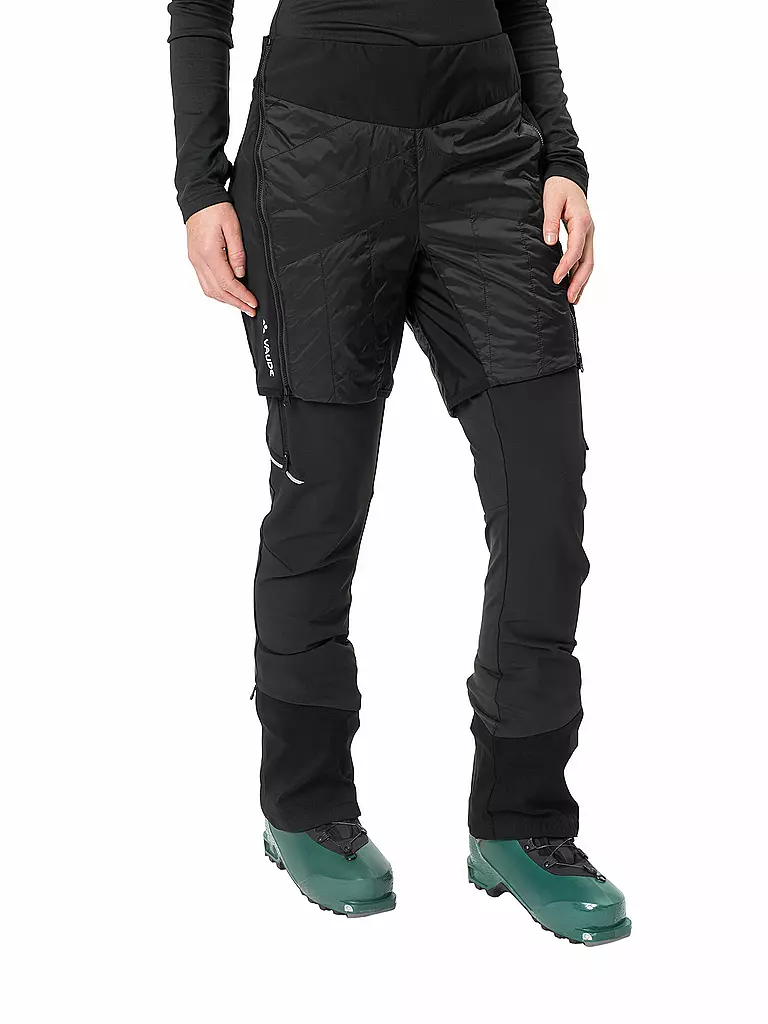 VAUDE | Damen Isoshort Sesvenna | Negro