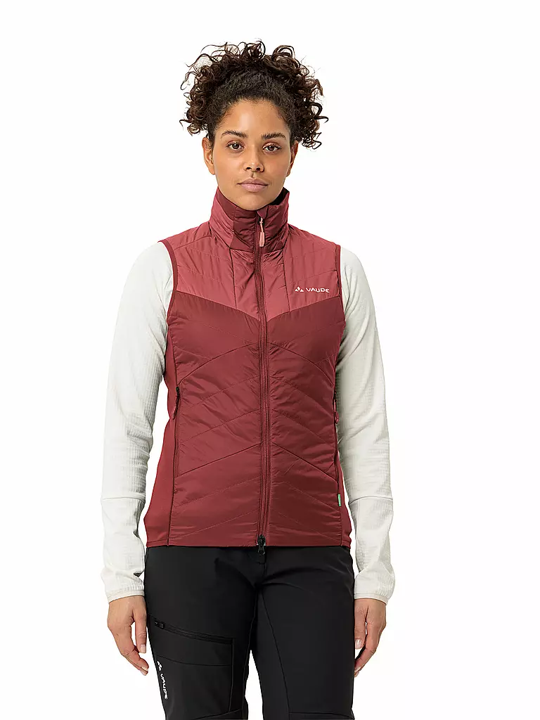 VAUDE | Damen Isoweste Sesvenna  | Rojo oscuro