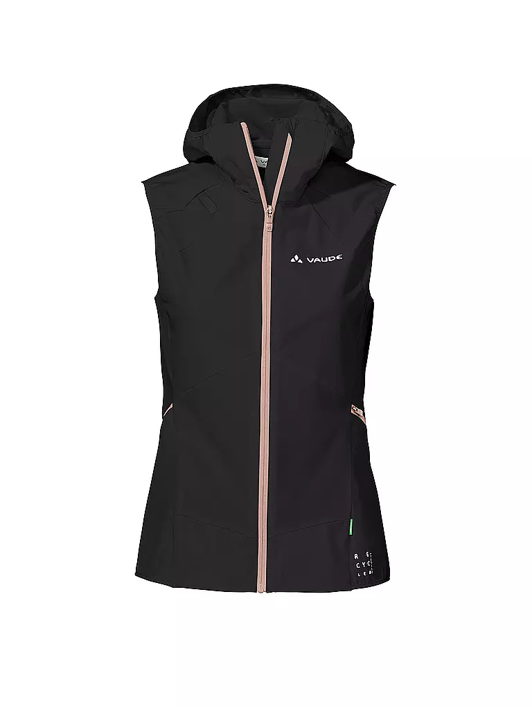 VAUDE | Damen Weste Scopi Hoodie | Negro