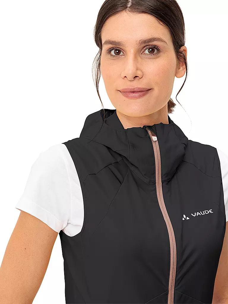 VAUDE | Damen Weste Scopi Hoodie | Negro